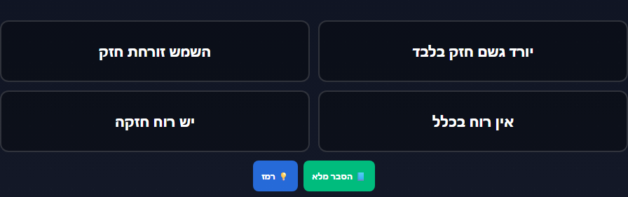 שאלת תרגול על המסך